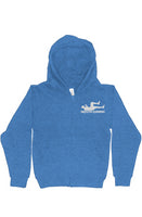 Youth Midweight Hooded Full-Zip Sweatshirt