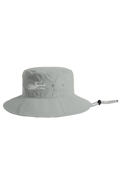 Nylon Wide Brim Bucket Hat