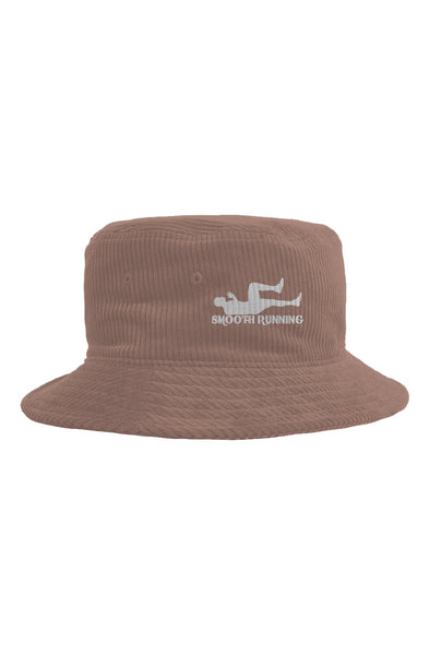 Cord Bucket Hat/ embroidered 