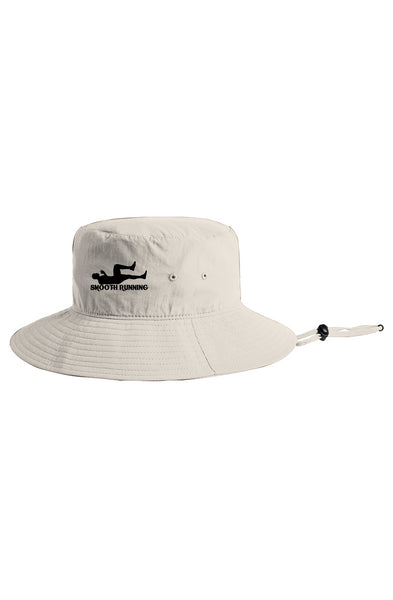 Nylon Wide Brim Bucket Hat