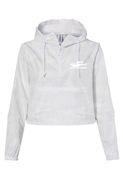 Lightweight Pullover Crop Windbreaker