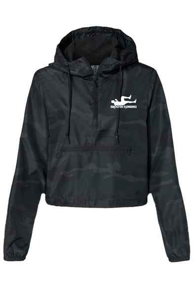 Lightweight Pullover Crop Windbreaker