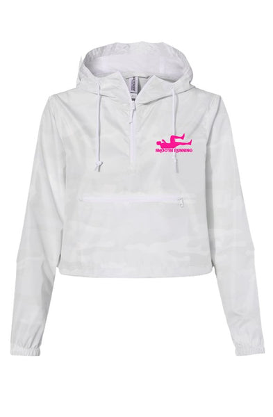 Lightweight Pullover Crop Windbreaker