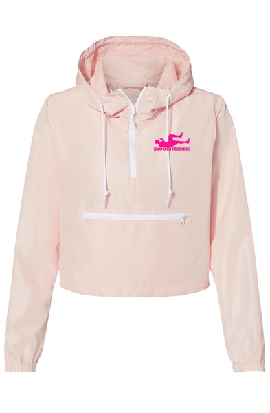 Lightweight Pullover Crop Windbreaker