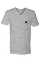 Cotton Short Sleeve V