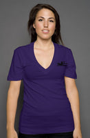 v neck women
