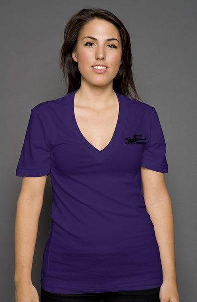v neck women
