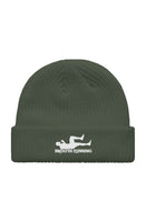 army white Fisherman Beanie