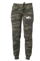 Womens Camo Wash Sweatpants whtlogo