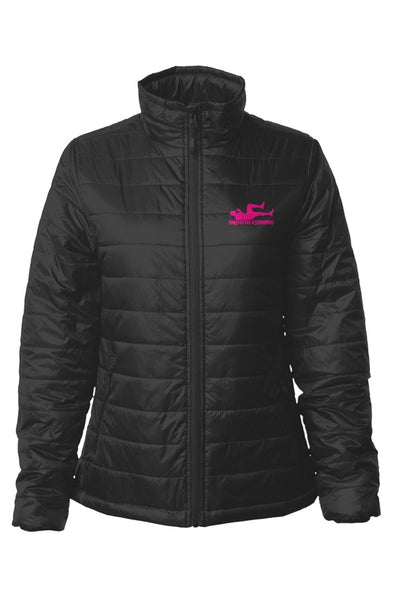 Womens Puffer Jacket pink